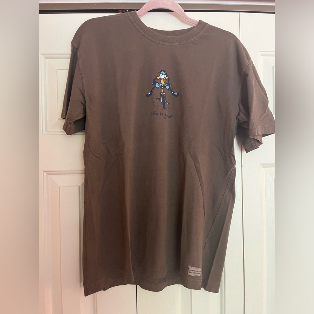 Life is Good Short Sleeve T Shirt